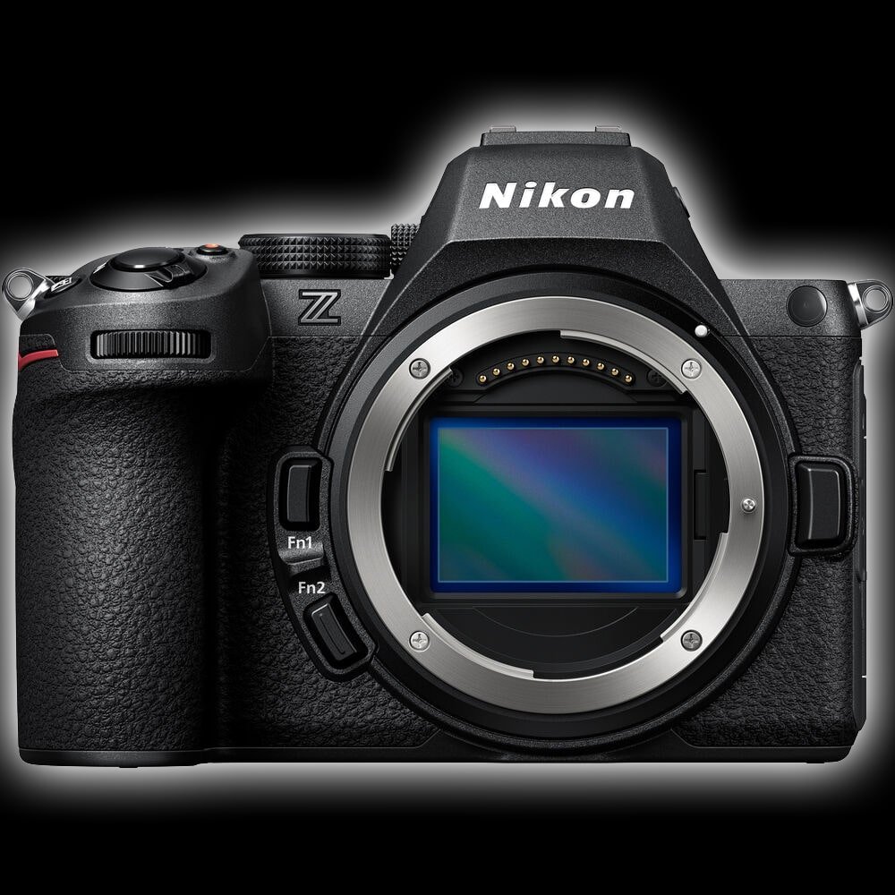 cámara nikon z5II parte frontal sensor cámara nikon z5II parte frontal sensor
