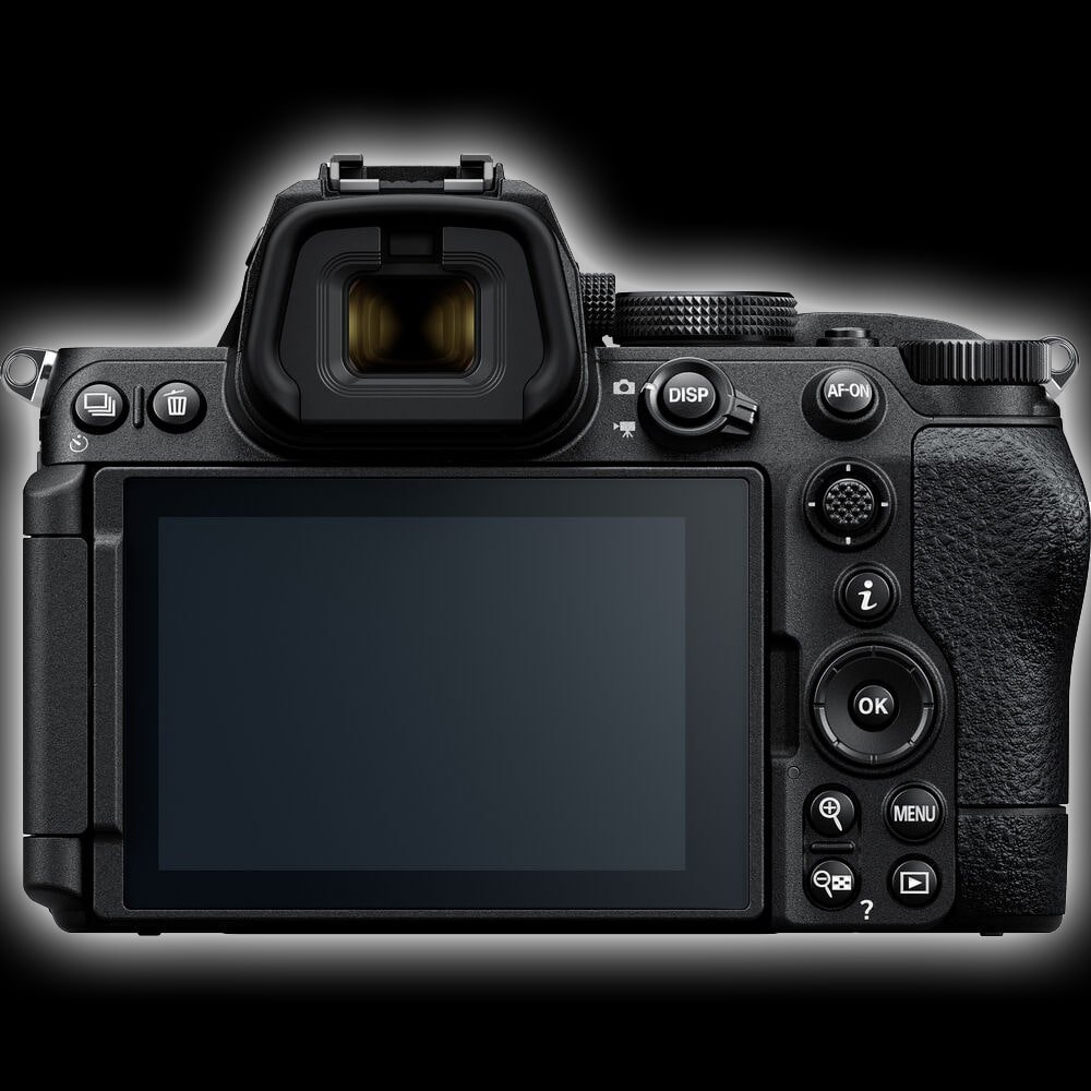 cámara nikon z5II parte trasera cámara nikon z5II parte trasera
